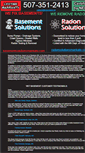 Mobile Screenshot of basementsolutionsmankato.com